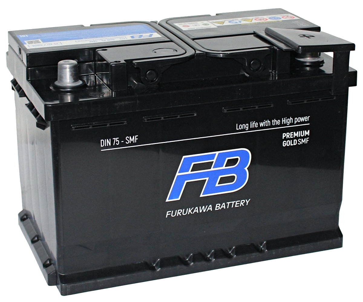Battery 75. Аккумулятор fb (Furukawa Battery) Altica Premium 60 Ач 75b24r. Fb Gold SMF 75 Ач 680а. Аккумулятор Furukawa Battery Gold SMF ln3r (din 75r) крышка. АКБ fb Gold SMF 75 Ач din.