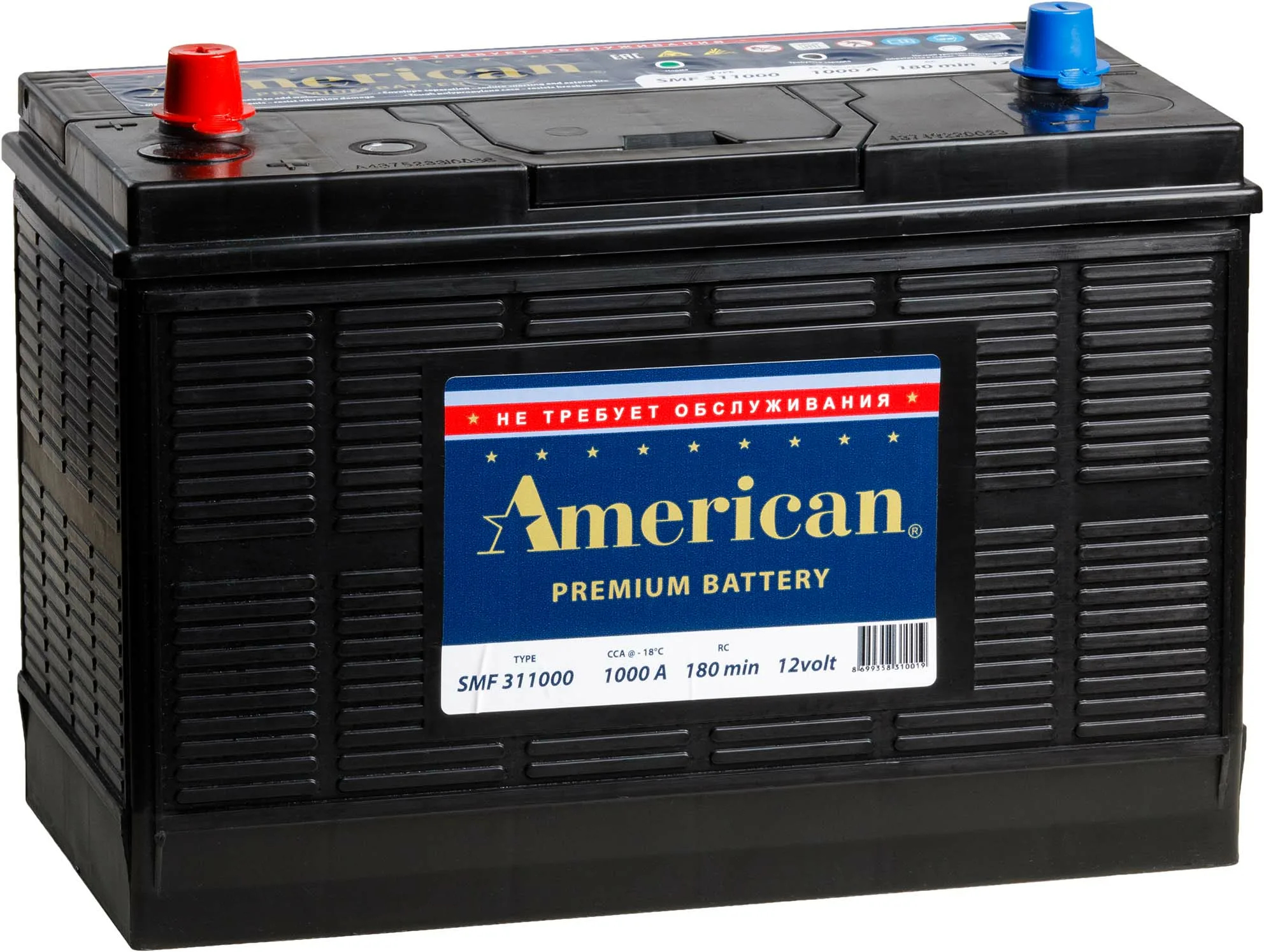 Smf аккумуляторы автомобильные. АКБ SMF 311000 American. Аккумулятор American 31-1000. АКБ American 311000t (1000a cca) 140а/ч. АКБ American Premium Battery 12v 31 1000т 1000а.